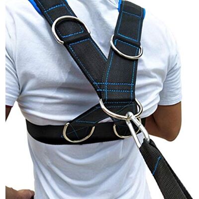 Naroote Heren Slee Schouder Harnas Parachute Sport Nylon Metalen Weerstandsband Voor Bergbeklimmen Outdoor Gebruik Sandbag Naroote Heren Slee Schouder Harnas Parachute Sport Nylon Metalen Weerstandsband Voor Bergbeklimmen Outdoor Gebruik Sandbag