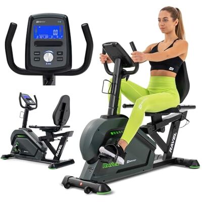 HS HOP-SPORT HOP-SPORT® Ravel HS-120L hometrainer, halfverlengd, Bluetooth en App. Kinomap, magnetische weerstand 32 niveaus, vliegwiel 10 kg, ligfiets 12 trainingsprogramma's HS HOP-SPORT HOP-SPORT® Ravel HS-120L hometrainer, halfverlengd, Bluetooth en App. Kinomap, magnetische weerstand 32 niveaus, vliegwiel 10 kg, ligfiets 12 trainingsprogramma's