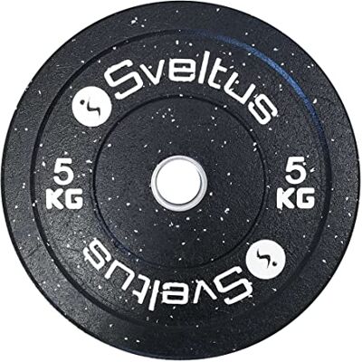 Sveltus Olympische bumper schijf 5 kg x1 Sveltus Olympische bumper schijf 5 kg x1
