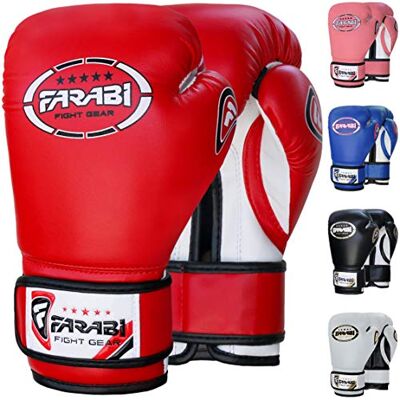 Farabi Sports bokshandschoenen kinderen 4 oz 6 oz 8 oz baby bokshandschoenen MMA Muay Thai kickboksen handschoenen baby tas handschoenen Farabi Sports bokshandschoenen kinderen 4 oz 6 oz 8 oz baby bokshandschoenen MMA Muay Thai kickboksen handschoenen baby tas handschoenen
