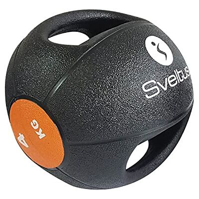 Sveltus Medicijnbal met handgrepen 4 kg Sveltus Medicijnbal met handgrepen 4 kg