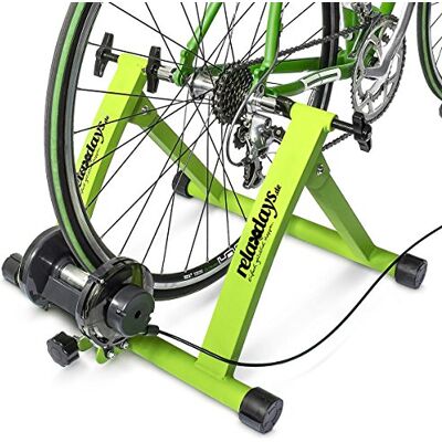 Relaxdays Opvouwbare fietssimulator met 7 weerstandsniveaus, verstelbare rol Relaxdays Opvouwbare fietssimulator met 7 weerstandsniveaus, verstelbare rol