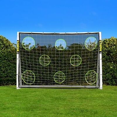 FORZA Voetbaldoel, 3 m x 2 m, duurzaam en weerbestendig, tuingereedschap, trainingsbal, schietmuur en tas optioneel FORZA Voetbaldoel, 3 m x 2 m, duurzaam en weerbestendig, tuingereedschap, trainingsbal, schietmuur en tas optioneel