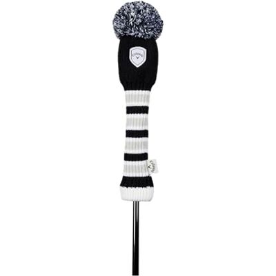 Callaway 2025 Pom Pom Golf Head Cover Hybrid Zwart Callaway 2025 Pom Pom Golf Head Cover Hybrid Zwart