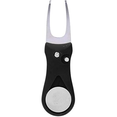 MAGT Golf Divot Tool, Golf Vork Reparatie Golf Divot Reparatie Tool Balmarker Pitch Mark Mini Draagbaar Tool MAGT Golf Divot Tool, Golf Vork Reparatie Golf Divot Reparatie Tool Balmarker Pitch Mark Mini Draagbaar Tool