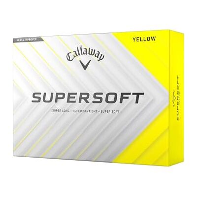 Callaway New Supersoft 25 kleurrijke golfballen Callaway New Supersoft 25 kleurrijke golfballen