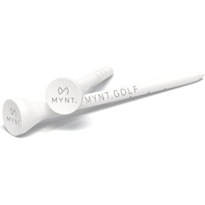 MYNT Premium houten golftees, 100 stuks, 54 mm, milieuvriendelijk, verstelbaar, hersluitbare verpakking MYNT Premium houten golftees, 100 stuks, 54 mm, milieuvriendelijk, verstelbaar, hersluitbare verpakking