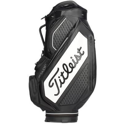 Titleist Tour Series Premium Cart STADRY golftas zwart/wit Titleist Tour Series Premium Cart STADRY golftas zwart/wit