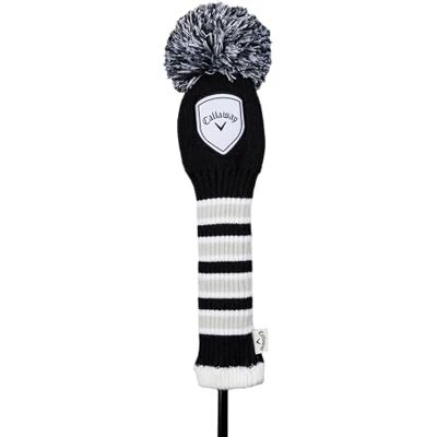 Callaway Pom Pom Driver 2025 Golf Club-cover Zwart Callaway Pom Pom Driver 2025 Golf Club-cover Zwart