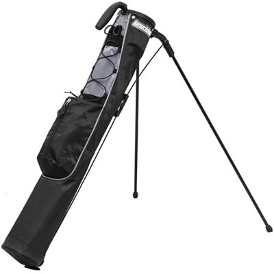 Longridge Pitch & Putt Golftas met standaard, 10,2 cm, zwart Longridge Pitch & Putt Golftas met standaard, 10,2 cm, zwart