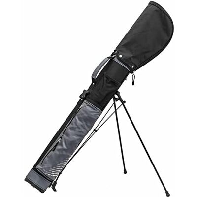 Longridge Travelite Golf Statief Tas Zwart/Zilver 5 Longridge Travelite Golf Statief Tas Zwart/Zilver 5