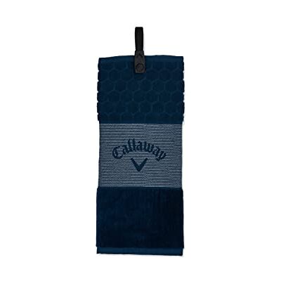 Callaway Drielaagse golfhanddoek 2023, marineblauw Callaway Drielaagse golfhanddoek 2023, marineblauw