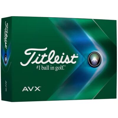 Titleist AVX golfballen, wit Titleist AVX golfballen, wit