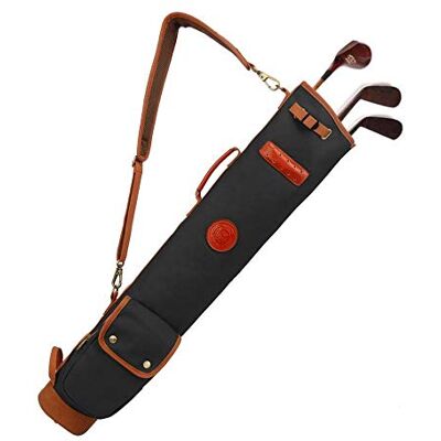 AQCDPJYU Sac de club de golf professionnel, porte-clubs de golf en plein air de style crayon vintage de 90 cm(Black) AQCDPJYU Sac de club de golf professionnel, porte-clubs de golf en plein air de style crayon vintage de 90 cm(Black)