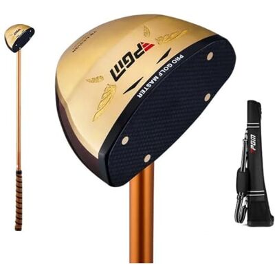 golfgao Putters de golf professionnels pour droitier avec manche en graphite avec sac de pistolet de golf pour homme et femme, tige de poussée (pour homme) golfgao Putters de golf professionnels pour droitier avec manche en graphite avec sac de pistolet de golf pour homme et femme, tige de poussée (pour homme)