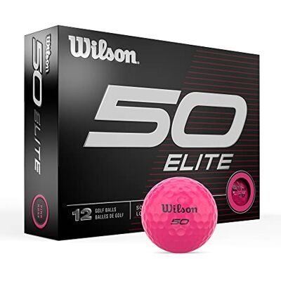 Wilson Fifty Elite Golfballen, 12 stuks Wilson Fifty Elite Golfballen, 12 stuks