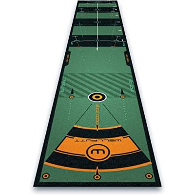Wellputt Putting Mat Golf Training 3 m Groen Wellputt Putting Mat Golf Training 3 m Groen