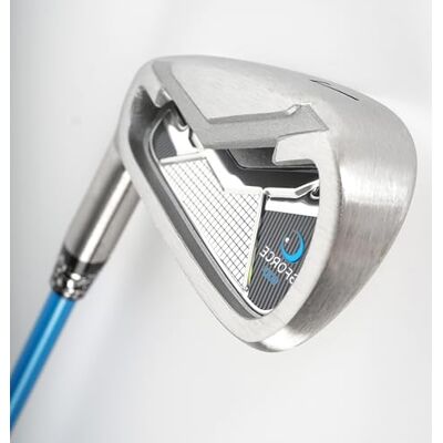 GForce Golf GForce (XL) Swing Trainer 7 Iron (NXT-GEN) 2,5 cm lang, genaamd Golf Digest Editor Choice "Best Swing Trainer 2023" Super flexibele schacht, Tempo, Ritme, Overgang, Timing + USGA Legal (rechts) GForce Golf GForce (XL) Swing Trainer 7 Iron (NXT-GEN) 2,5 cm lang, genaamd Golf Digest Editor Choice "Best Swing Trainer 2023" Super flexibele schacht, Tempo, Ritme, Overgang, Timing + USGA Legal (rechts)