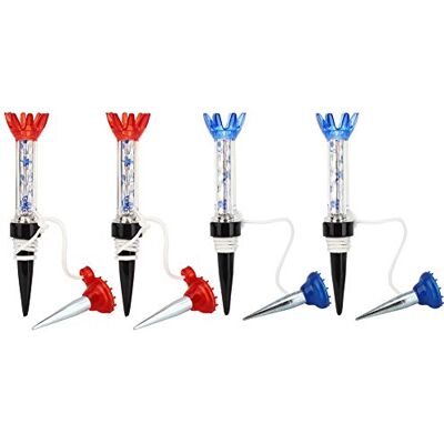 RiToEasysports Golf-Tees, 4 stuks, magnetisch, kunststof, 70 mm, voor golferoefeningen RiToEasysports Golf-Tees, 4 stuks, magnetisch, kunststof, 70 mm, voor golferoefeningen