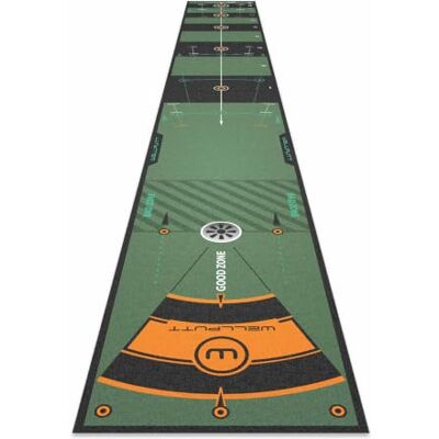 Wellputt Putting Mat Golf Training 4m Groen Wellputt Putting Mat Golf Training 4m Groen