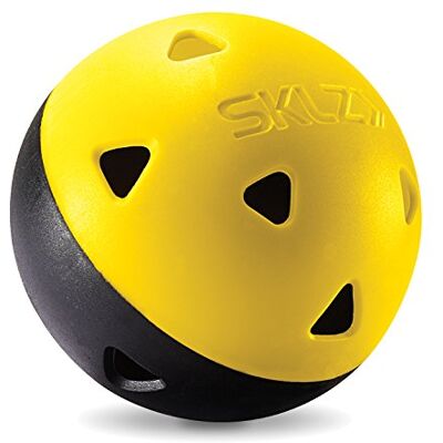 SKLZ Impact Limited trainingsballen, zwart/geel SKLZ Impact Limited trainingsballen, zwart/geel