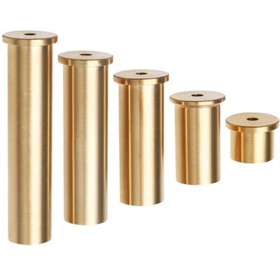 Be In Your Mind 5 stuks messing golfclubhoofdgewichten accessoires voor staal, hout, staal, ijzer (2/4/6/8/10 g) Be In Your Mind 5 stuks messing golfclubhoofdgewichten accessoires voor staal, hout, staal, ijzer (2/4/6/8/10 g)