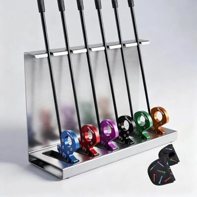 New Auto NewAuto Golf Compatible avec LAB Golf DF3 avec options de couleur personnalisées pour une stabilité accrue + couvre-tête gratuit (noir, 83,8 cm) New Auto NewAuto Golf Compatible avec LAB Golf DF3 avec options de couleur personnalisées pour une stabilité accrue + couvre-tête gratuit (noir, 83,8 cm)