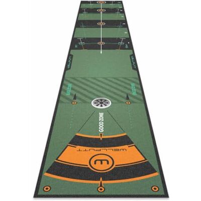 Wellputt Putting Mat Golf Training 3 m Groen Wellputt Putting Mat Golf Training 3 m Groen