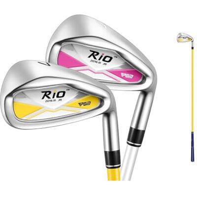 golfuwo #S Club de golf Sand Wedge #7 Club de fer avec tige en carbone pour droitier et sports de plein air (#7 (jaune), 3-5 ans golfuwo #S Club de golf Sand Wedge #7 Club de fer avec tige en carbone pour droitier et sports de plein air (#7 (jaune), 3-5 ans