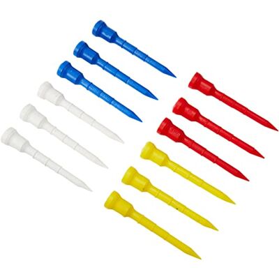 LIGNUM LONGRIDGE Golf Tee Tees 82 mm As Bag 12 stuks Golf Tee (kunststof) Kleur: Meerkleurig: Maat: 82 mm LIGNUM LONGRIDGE Golf Tee Tees 82 mm As Bag 12 stuks Golf Tee (kunststof) Kleur: Meerkleurig: Maat: 82 mm