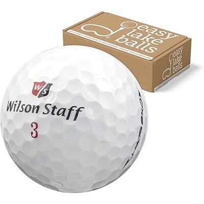 Easy Lakeballs Wilson DX2 Golfballen, AAA-kwaliteit, 25 stuks Easy Lakeballs Wilson DX2 Golfballen, AAA-kwaliteit, 25 stuks