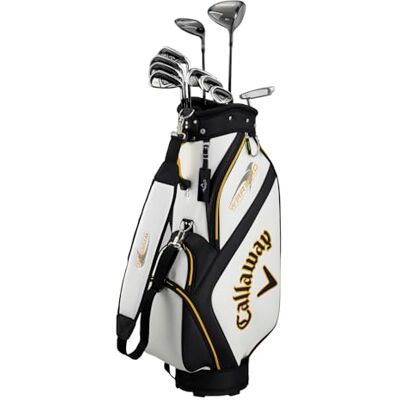 Callaway Golf Warbird 2021 Nieuwe Complete Set Clubs voor Heren, Grafietstaaf (10 Clubs en Tas) Callaway Golf Warbird 2021 Nieuwe Complete Set Clubs voor Heren, Grafietstaaf (10 Clubs en Tas)