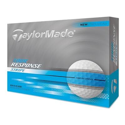 TaylorMade New Tour Response Stripe 25 golfballen TaylorMade New Tour Response Stripe 25 golfballen