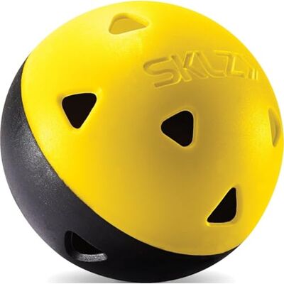 SKLZ Impact Limited trainingsballen, zwart/geel SKLZ Impact Limited trainingsballen, zwart/geel