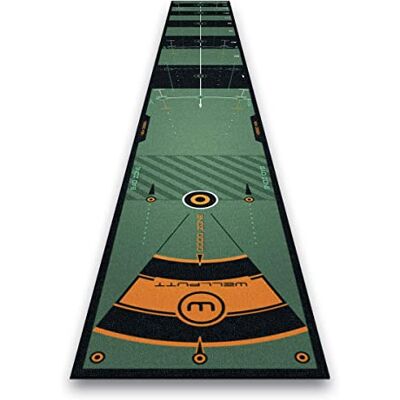 Wellputt Putting Mat Golf Training 4m Groen Wellputt Putting Mat Golf Training 4m Groen