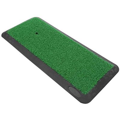Keenso Golfmat van rubber voor kunstgras, praktische mat voor golfschommels, voor binnen en buiten, ideale oefenmat voor binnen Keenso Golfmat van rubber voor kunstgras, praktische mat voor golfschommels, voor binnen en buiten, ideale oefenmat voor binnen
