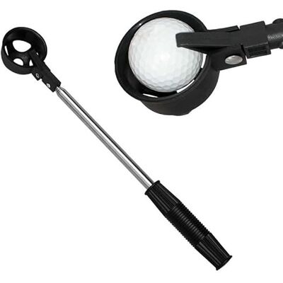 GAESHOW Golfschepnet, Retriever 8 Secties Lichtgewicht Roestvrij Staal Telescopische Golf Ball, Golfaccessoires Golfcadeau Voor Mannen GAESHOW Golfschepnet, Retriever 8 Secties Lichtgewicht Roestvrij Staal Telescopische Golf Ball, Golfaccessoires Golfcadeau Voor Mannen