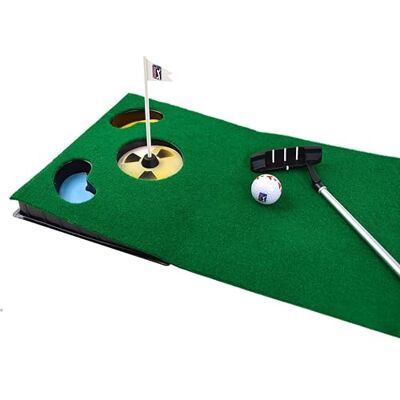 PGA TOUR PGA toren 6ft putting mat met inklapbare putter & uitlijning gids golfbal PGA TOUR PGA toren 6ft putting mat met inklapbare putter & uitlijning gids golfbal