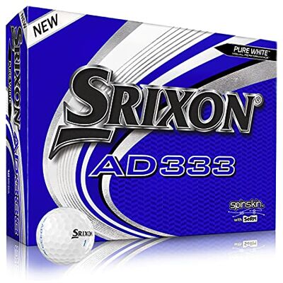 Srixon Ad333-9 Balles de Golf (Une Douzaine) AD333 Homme Srixon Ad333-9 Balles de Golf (Une Douzaine) AD333 Homme