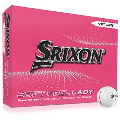 Srixon Soft Feel Lady 8 tientallen golfballen voor dames golfballen met lage compressie op afstand golfgeschenken en golfaccessoires Srixon Soft Feel Lady 8 tientallen golfballen voor dames golfballen met lage compressie op afstand golfgeschenken en golfaccessoires