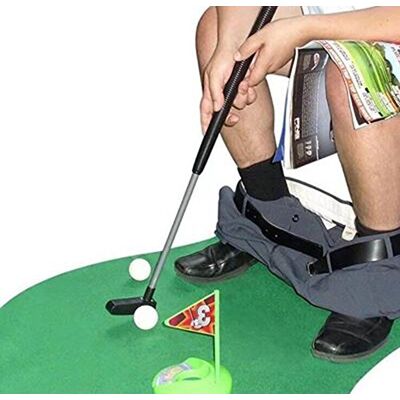 Amasawa Toiletten Golf Set Cadeau, Badkamer Toiletten Golf, 6-delige potjes Golf Cadeauset, geschikt voor potjes putter badkamer spel, nieuw uitputting geschenk speelgoed trainer set Amasawa Toiletten Golf Set Cadeau, Badkamer Toiletten Golf, 6-delige potjes Golf Cadeauset, geschikt voor potjes putter badkamer spel, nieuw uitputting geschenk speelgoed trainer set