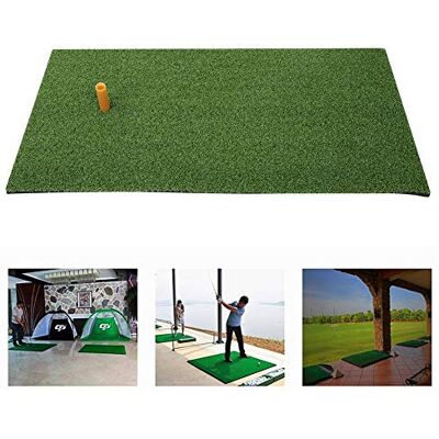 Vikye Golfmat, 24 x 12,2 x 0,6 inch, Golf Training Net Golf Hitting Mat Indoor Home Outdoor Golf Swing Practice Grasmat met Rubber Golf Tee Vikye Golfmat, 24 x 12,2 x 0,6 inch, Golf Training Net Golf Hitting Mat Indoor Home Outdoor Golf Swing Practice Grasmat met Rubber Golf Tee