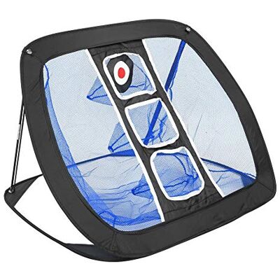 RiToEasysports Chipping Net Golf Target Net Draagbaar Golfnet voor Binnen/Buiten Oefening (Zwart + Blauw) RiToEasysports Chipping Net Golf Target Net Draagbaar Golfnet voor Binnen/Buiten Oefening (Zwart + Blauw)
