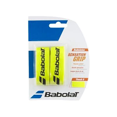Babolat , Grip pour Raquettes modèle Grip Sensation, Matière Collante et Très Absorbante, Idéal pour Les compétiteurs à la Recherche d’Un Grip de Badminton de Grande qualité Babolat , Grip pour Raquettes modèle Grip Sensation, Matière Collante et Très Absorbante, Idéal pour Les compétiteurs à la Recherche d’Un Grip de Badminton de Grande qualité