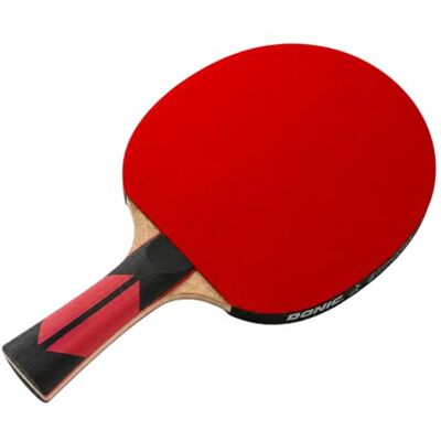 Schildkröt TOP TEAMS 600 tafeltennisbatje (geïntegreerde AVS-technologie) Revêtement Donic 3 étoiles, mousse S-30 1,7 mm, AVS, manche concave, plus d’effet pour école et loisir Schildkröt TOP TEAMS 600 tafeltennisbatje (geïntegreerde AVS-technologie) Revêtement Donic 3 étoiles, mousse S-30 1,7 mm, AVS, manche concave, plus d’effet pour école et loisir