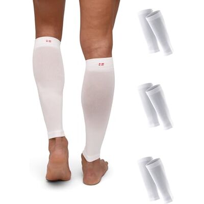 DANISH ENDURANCE Compressie Hoezen voor Kuiten, Hardlopen & Sporten, Boost Circulatie, voor Dames & Heren, 1-pak Manchon de Compression Mollet, 21-26 mmHg, Soutien Gradué pour Course, Voyages et Récupération, Unisexe M DANISH ENDURANCE Compressie Hoezen voor Kuiten, Hardlopen & Sporten, Boost Circulatie, voor Dames & Heren, 1-pak Manchon de Compression Mollet, 21-26 mmHg, Soutien Gradué pour Course, Voyages et Récupération, Unisexe M