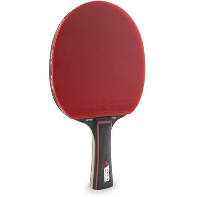 JOOLA Match PRO ITTF Tafeltennisbatje, 4 sterren, zwart/rood, dikte 1,8 mm JOOLA Match PRO ITTF Tafeltennisbatje, 4 sterren, zwart/rood, dikte 1,8 mm