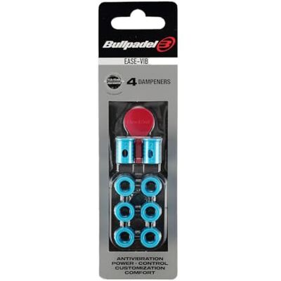 Bullpadel Blister (4 Pcs) Antivibrator Ease Vibe Sky Blue Bullpadel Blister (4 Pcs) Antivibrator Ease Vibe Sky Blue