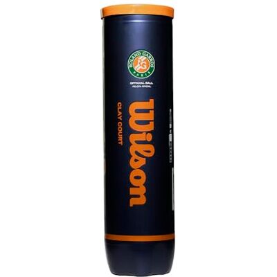Wilson Roland Garros tennisballen uniseks-volwassenen, geel, 1 bus x 3 ballen Wilson Roland Garros tennisballen uniseks-volwassenen, geel, 1 bus x 3 ballen