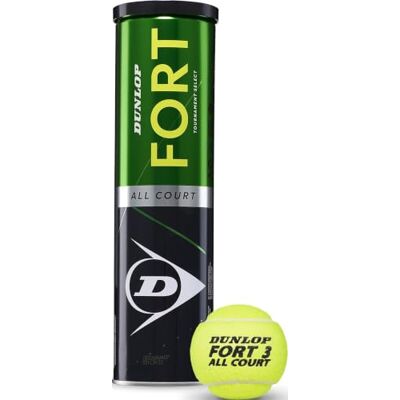 Dunlop Fort All Court TS tennisballen, volwassenen, uniseks Dunlop Fort All Court TS tennisballen, volwassenen, uniseks